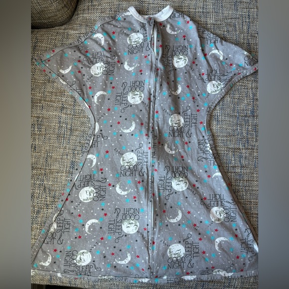Sleepingbaby Pajamas Sleep Sack Grey Stars And Moon Small 48m